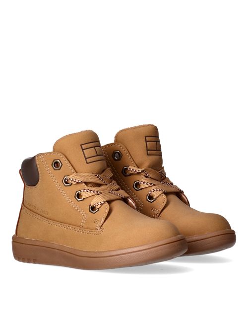 Stivali con lacci TOMMY HILFIGER | 34087OCRA